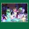 6Pcs Shining Christmas Balls with LED Light Pendants Refillable Ball