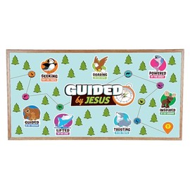 Great North VBS Guided by Jesus Bulletin Board Decorating Set - 50 Pieces, Vacation Bible School Supplies