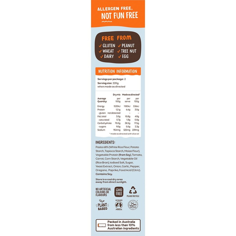 Well & Good Vegan Bolognese with Macaroni 110g