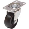 Uei Caster: E Series, E-type, Free-Caster Rubber Car, Wheel Diameter φ2.0 inches (50 mm), Manufacturer Model: E-50R