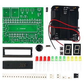 Traffic Light Controller DIY Kit, Traffic Electronics Learning Board Kit DIY Soldering Practice Kit for Students Teens