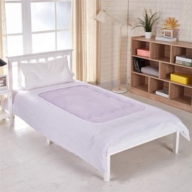 SPOROS Duvet Cover White Net Cover Cover Single 100% Polyester Washable Comfortable Quick Dry (150 x 200cm, White)