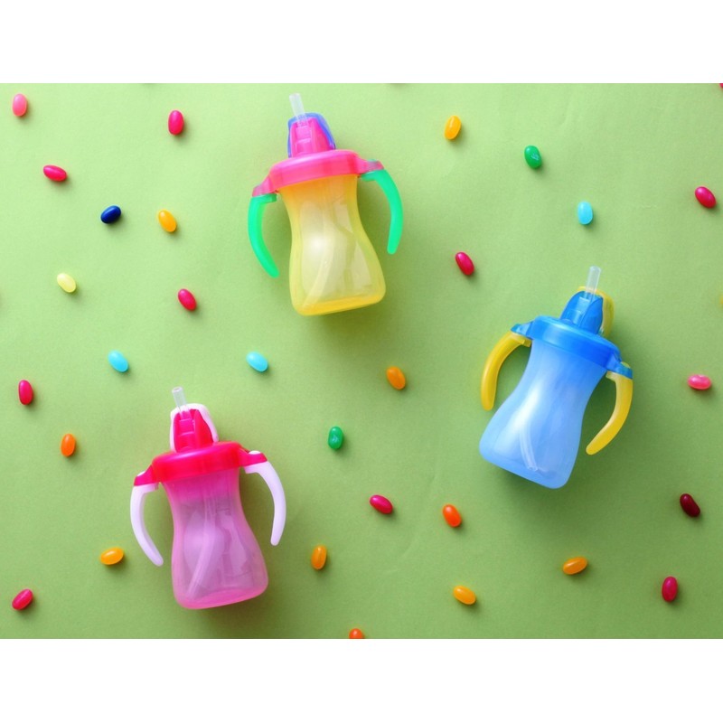 Pigeon Petit Straw Bottle Milkey Strawberry 150mL