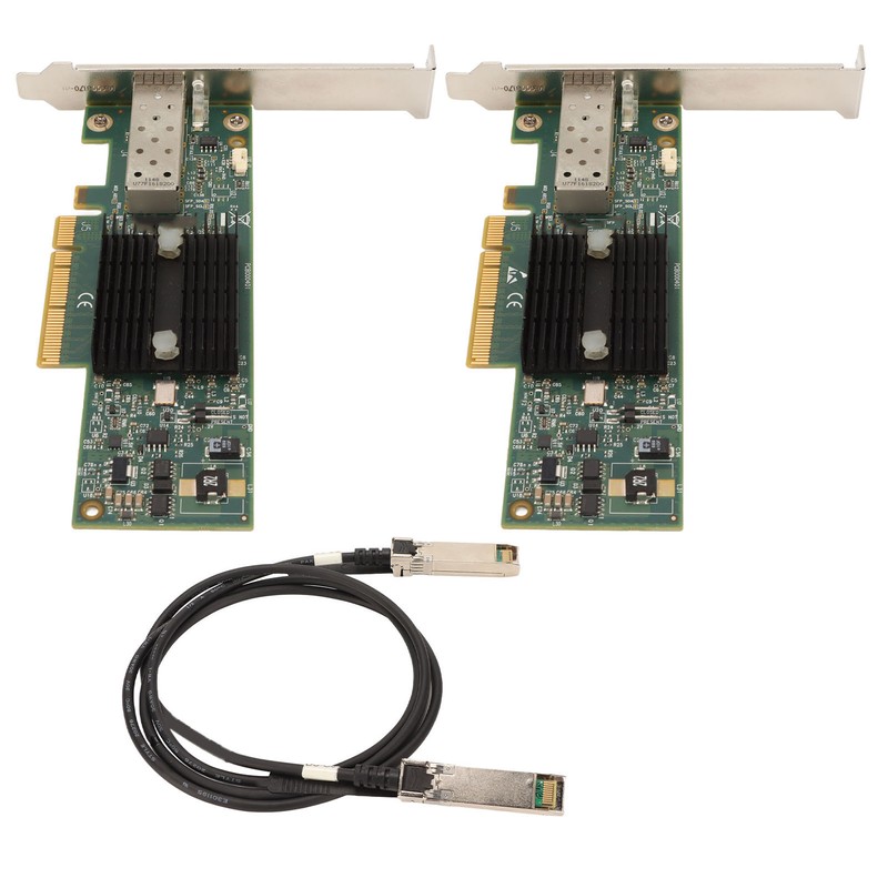 2PCS MNPA19 XTR 10Gb SFP+ PCIE Network Card with 3.28ft