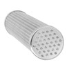 Smoker Box Cylindrical Detachable Large Capacity Fruit Wood BBQ Pellet