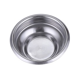 Joytata E-61 58mm Precision Filter Ridged Basket Stainless Steel Portafilter Basket Espresso Basket Compatible 58mm Portafilter Filter Basket 1 Cup Coffee Basket Replacement 58mm-1