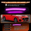 Vektoris Smoked Lens LED Front & Rear Fender Side Marker