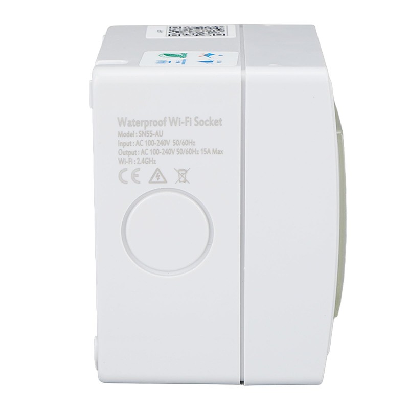 WiFi Socket, Smart Plug APP Remote Control Visible Dustproof Film