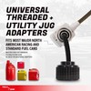 TERA PUMP 2nd Gen. Auto-Stop Gas Cap Fuel Transfer Pump