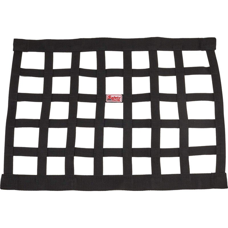 Safety Racing 18 x 24 White Ribbon Style Window Net,