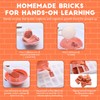 ROHSCE Brick and Mortar Construction Set, DIY Building Blocks for