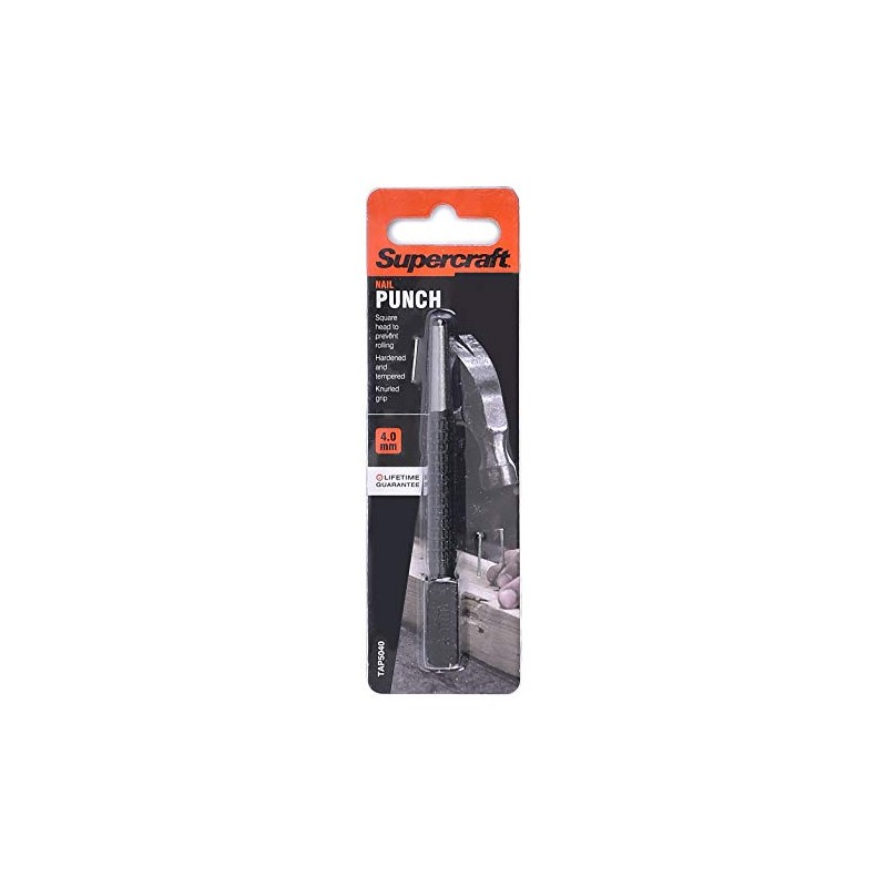 Supercraft Nail Punch, 4 mm Size