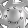 Premium Quality 16" Silver Hubcap/Wheel Cover fits 1995 Through 2019