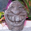 Stone face has "Smiley"