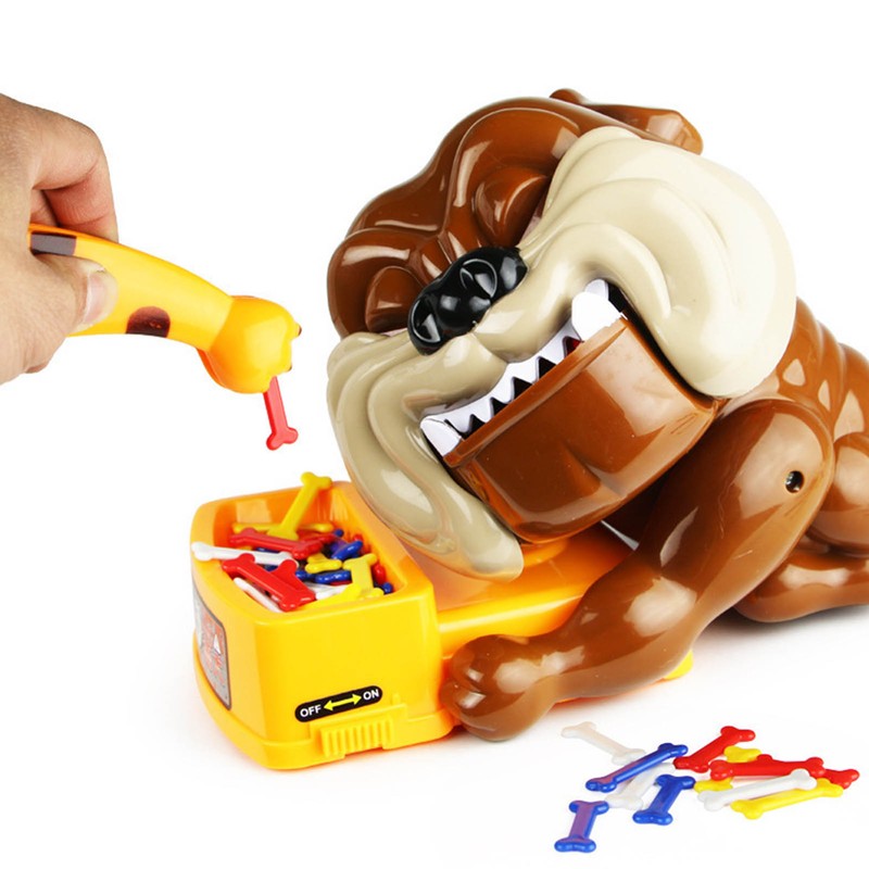 Vicious Dog Toys Simulation Fun Interactive Bone Stealing Electric Vicious