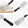 XFLYP Griddle Spatula, Stainless Steel Metal Griddle Spatula, Griddle Scraper