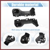 HEROFFIX 1 Pair Left and Right Side Front Bumper Mounting