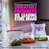 Ziploc Half Gallon Marinade Food Storage Bags for Meal Prep,