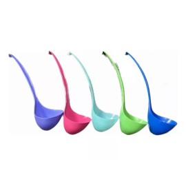 cucharon 10 Cucharon Grande De Plastico Para Agua, Colores