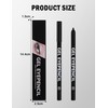 Erinde Waterproof Eyeliner Pencil, Long-Lasting Matte Eye Liner with Sharpener,