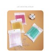 400 Microswabs - Pink Micro Applicator Brush Replacements for Eyelash