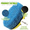 4 Inch Drill Brush Scrub Pads Cleaning Kit, 5X Faster