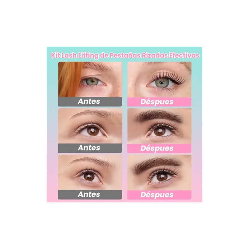 Kit Lash Lifting Pestañas Rizado Suerdebae Para Belleza