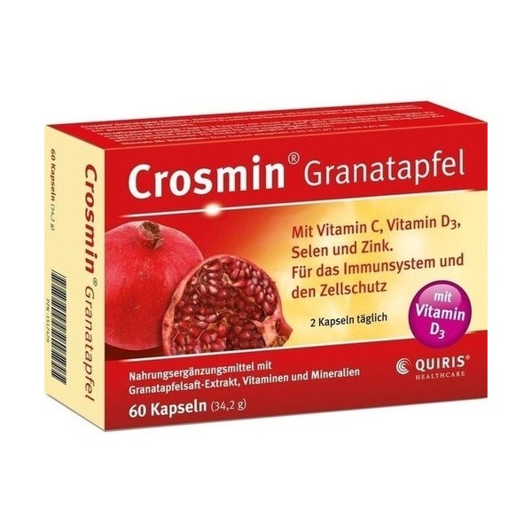 Crosmin Pomegranate Capsules 60 pcs