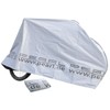 PEARL Bicycle garage: two-wheel garage for bicycles/e-bikes/scooters, silver (bicycle cover,