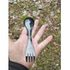 Spork Black Titanium Outdoor Spork Cutlery Fork Spoon with Nylon