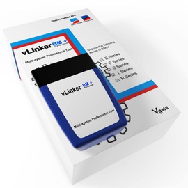 JUTA vLinker BM+ OBD2 Bluetooth Diagnosegerät, OBDII Autoscanner für iOS, Android, und Windows - Gemacht für BimmerCode