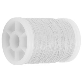 Bow String Serving Thread,110m Polyethylene Archery Bowstring Serving for Tying Peep Sight Nock Maintenance(White)
