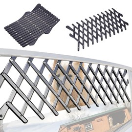 XianghuangTechnology Pets Car Window Dog Vent/Guard, Universal Pet Dog Puppy Ventilation Grill Mesh Safe Car Window Protection Mesh for Cars, Trucks & SUVs (Large)