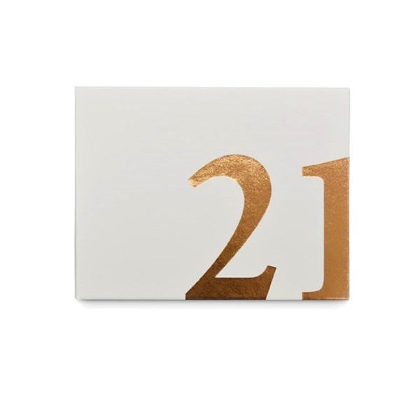 21st Birthday Rose Gold Guest Book