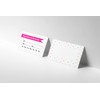 ITZAMNA Appointment reminder card 100 dot design (PINK)