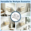 Sponge Holder for Kitchen Sink, Stainless Steel Sink Caddy with