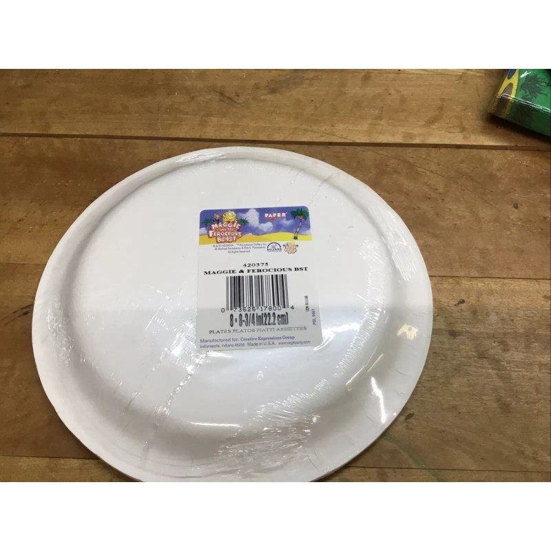 Hamilton Maggie And The Ferocious Beast Hamilton Party Plates Dinner