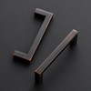 Ravinte 10 Pack Solid 4 Inches Oil-Rubbed Bronze Kitchen Cabinet