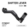JFG Motorcycle Foot Shift Pedal, Change Pedal, Aluminum, Anti-Slip, Foldable,