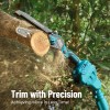Seesii 2-IN-1 Cordless Pole Saw & Mini Chainsaw 6 inch