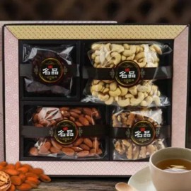 설선물 견과류 선물세트2호 4종 호두 아몬드 크랜베리 캐슈넛 Seol Gift Nut Gift Set 2 - 4 Types: Walnut, Almond, Cranberry, Cashew