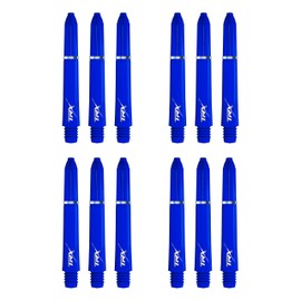 RED DRAGON TRX Short Blue Stems - 4 Sets per Pack (12 Stems in Total)