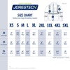 JORESTECH Safety Jacket with Heat-Transfer Reflective Tapes and Removable Hood