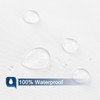 Barossa Design Waterproof Fabric Shower Curtain or Liner Microfiber -