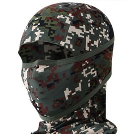 16-Color Cooling Full Face Balaclava Mask with UV Protection for Cycling & Motorcycling INC Sky Dot