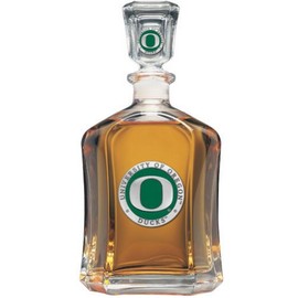 Oregon Ducks Capitol Decanter