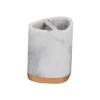Maison Sucasa Toothbrush Holder for Bathroom, Countertop, Bathroom Accessory, Marble
