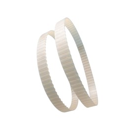 Drive Belt set of 2 Fits - US TAPE DW-1000 DISTANCE MEASURING WHEEL - High Strength Rubber Belt - Replacement Drive Belt - Made In The USA!- Toothed Drive Belt