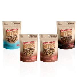 Pirucream Bites Wafer Rolls Bundle – 2 Hazelnut Chocolate 1 Double Chocolate 1 Coconut Creme Filled Crispy Rolled Wafers Snack Sticks Perfec Screen Time Breaks 7 Oz Each