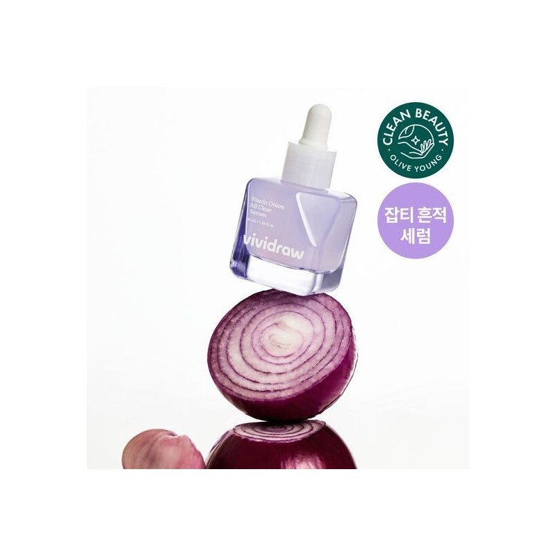 [Blemish Eraser] Vividrow Niacin Onion All Clear Serum 40ml /